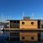 Hausboot-lafe Flensburger Foerde Hotel na wodzie Egernsund
