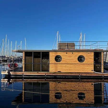 Hausboot-lafe Flensburger Foerde ספינת מלון Egernsund